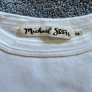 Michael Stars White Cotton Tee-shirt